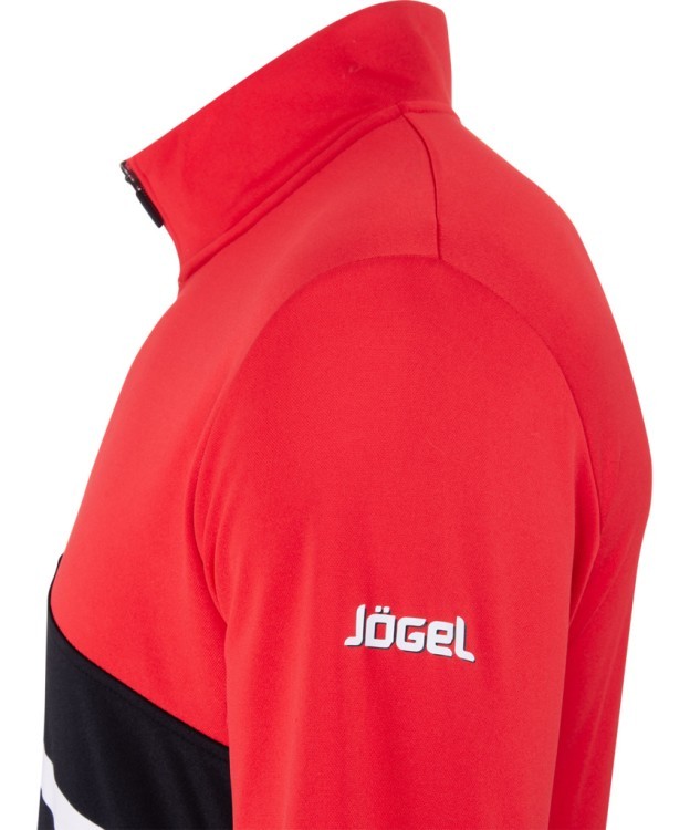 Костюм тренировочный JPS-4301-621, полиэстер, черный/красный/белый (432160) Костюм тренировочный JPS-4301-621, полиэстер, черный/красный/белый (432160)