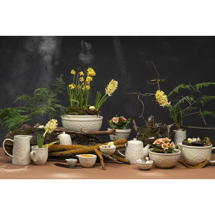 Сахарница birds of paradise, 400 мл, кремовая (75079) Сахарница birds of paradise, 400 мл, кремовая (75079)