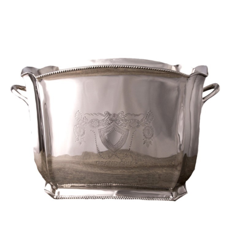 Емкость для охлаждения вина 9521SA/S, никель, посеребрение, silver plated, ROOMERS TABLEWARE Емкость для охлаждения вина 9521SA/S, никель, посеребрение, silver plated, ROOMERS TABLEWARE