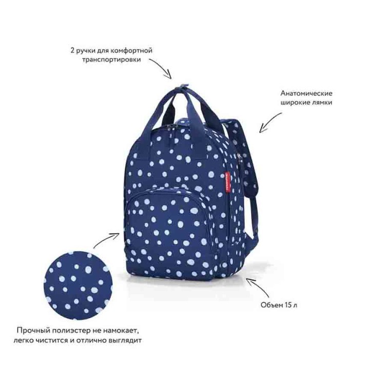 Рюкзак easyfitbag spots navy (62254)