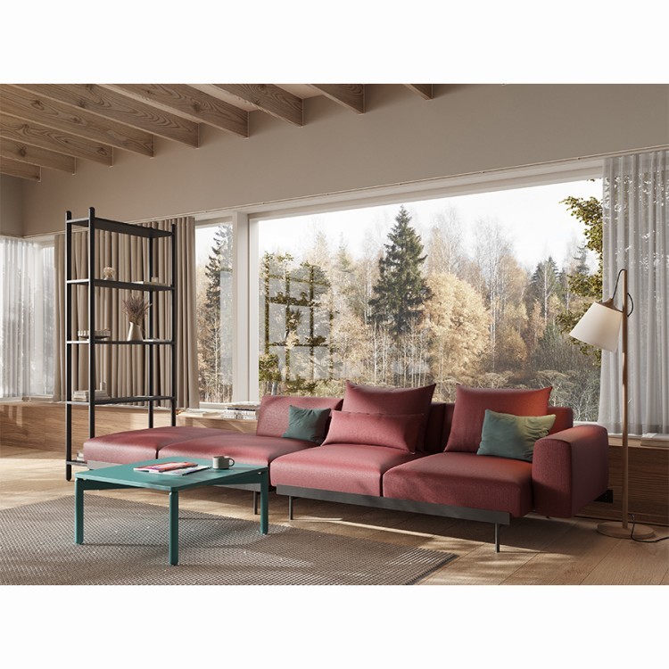 Столик кофейный saga, 75х75 см, сине-зеленый (76401)