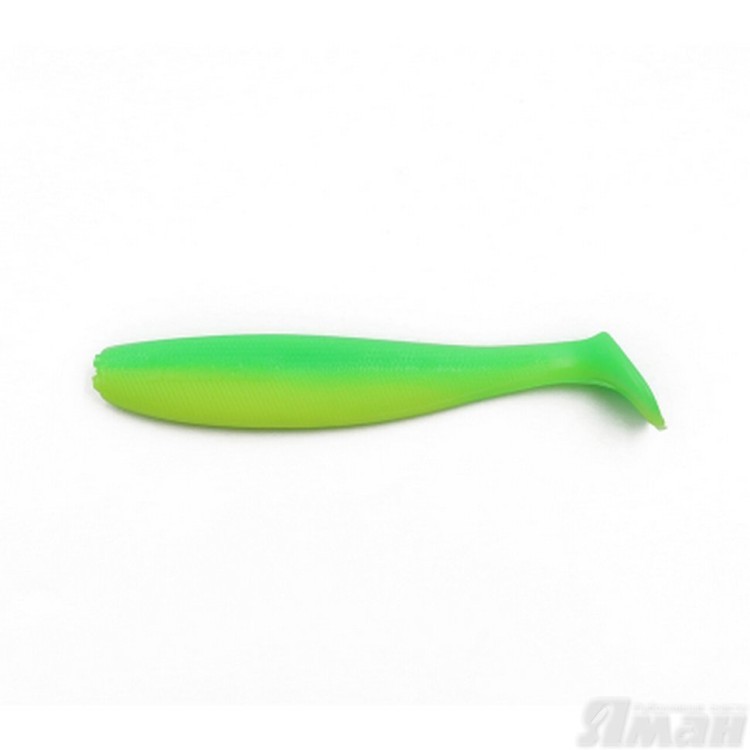 Виброхвост Yaman Sharky Shad, 5,5", цвет 30 - Lime Chartreuse, 5 шт Y-SS55-30 (70502)