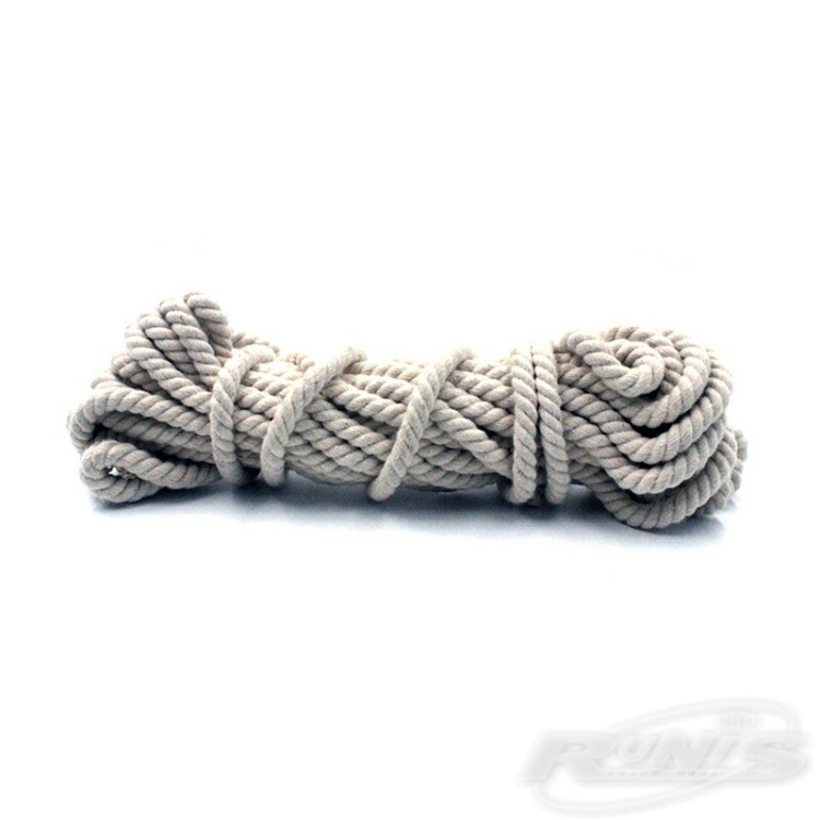 Веревка плетеная хб Runis 10 мм (10 м) 5-001 (84833)