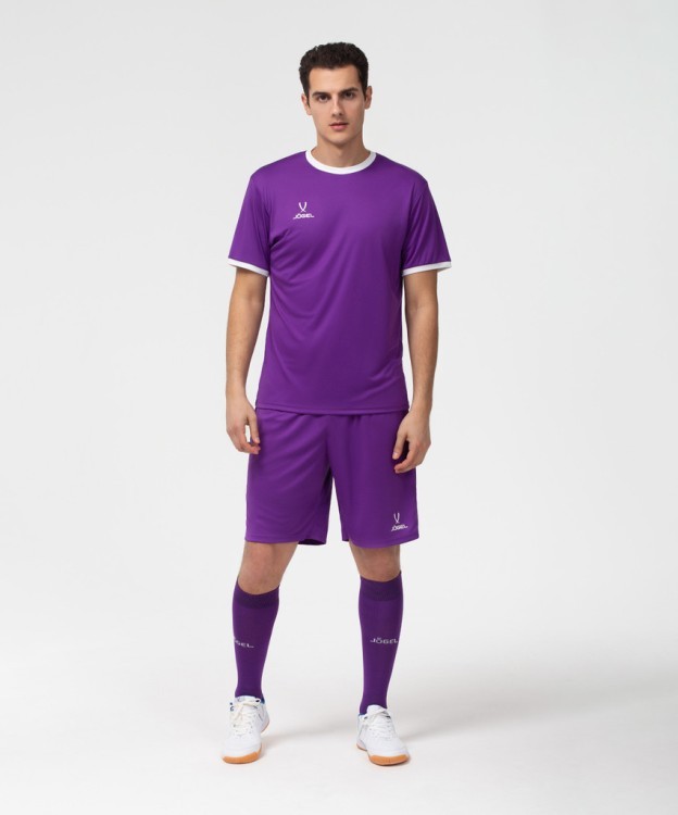 Футболка футбольная CAMP Origin, фиолетовый/белый (701823)