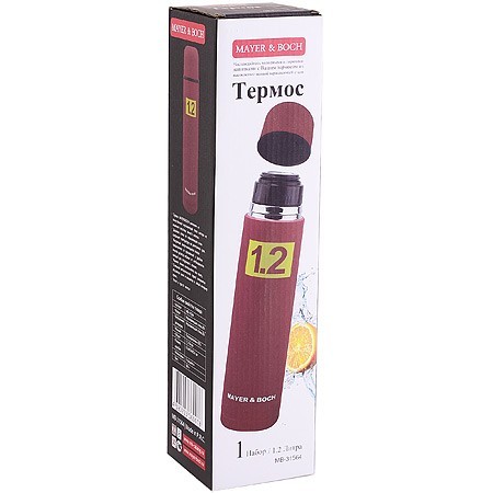 Термос 1,2л нерж/сталь Mayer&Boch (31564)