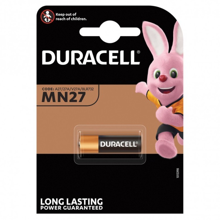 Батарейка алкалиновая Duracell Alkaline MN27 1 шт (2) (76353) Батарейка алкалиновая Duracell Alkaline MN27 1 шт (2) (76353)