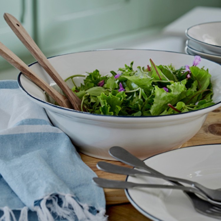 Тарелка ATP151-BLU(ATP151-00721C), 15 см, керамика, white, blue, Costa Nova