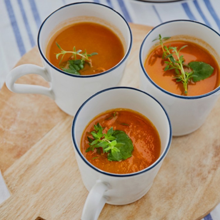 Тарелка ATP151-BLU(ATP151-00721C), 15 см, керамика, white, blue, Costa Nova