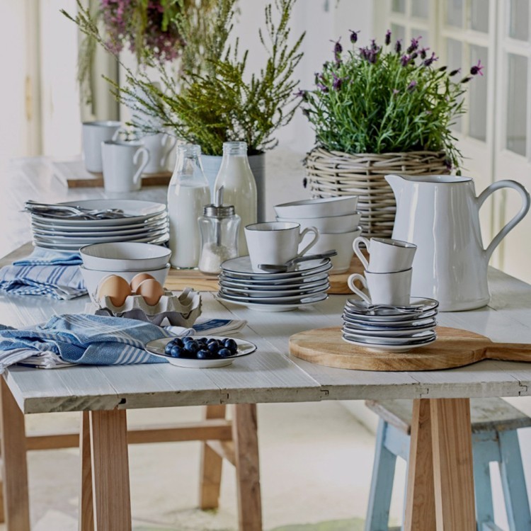 Тарелка ATP151-BLU(ATP151-00721C), 15 см, керамика, white, blue, Costa Nova