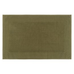 Коврик для ванной с фактурным бортиком оливкового цвета из коллекции essential, 50х80 см (80170)