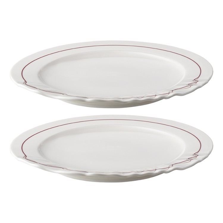 Набор из двух тарелок из коллекции canto, D27 см (80120)