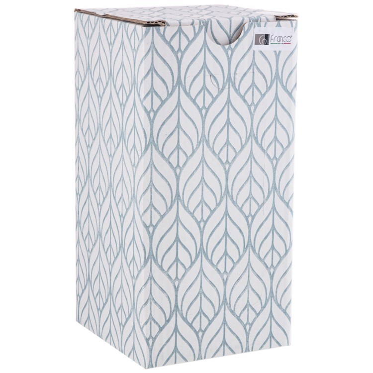 Ваза "cilindro glamour white"  высота 50см диаметр 15 FRANCO (316-1639)