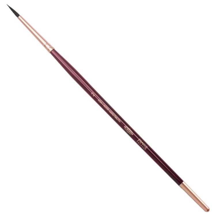 Кисть художественная KOH-I-NOOR белка, круглая, №2, короткая ручка 9935002017BL (69343)