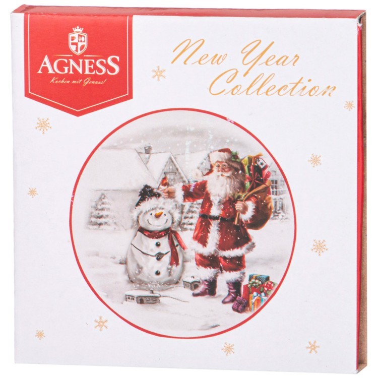 Подставка agness “с новым годом!" 11 см Agness (358-2127)