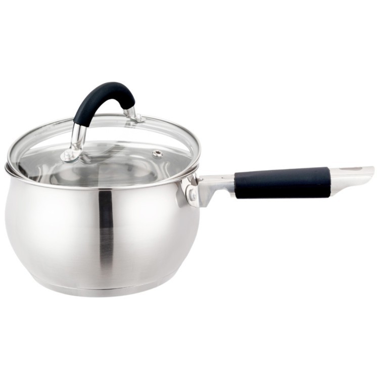Ковш agness со стекл. крышкой серия apple 1,0 л. 14x7.5 см цвет: черный Agness (937-380) Ковш agness со стекл. крышкой серия apple 1,0 л. 14x7.5 см цвет: черный Agness (937-380)