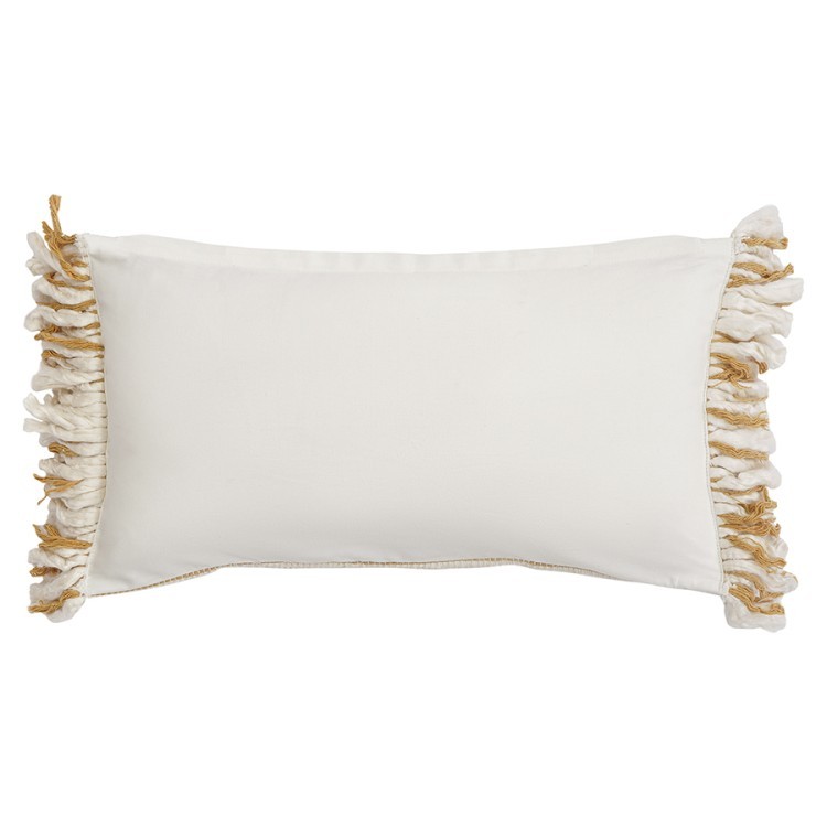 Чехол на подушку горчичного цвета clouds из коллекции ethnic, 35х60 см (76145) Чехол на подушку горчичного цвета clouds из коллекции ethnic, 35х60 см (76145)