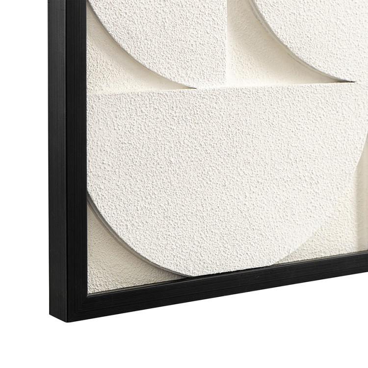 Панно декоративное с эффектом 3d minimalism, с черной рамой, 40х40 см (76492) Панно декоративное с эффектом 3d minimalism, с черной рамой, 40х40 см (76492)