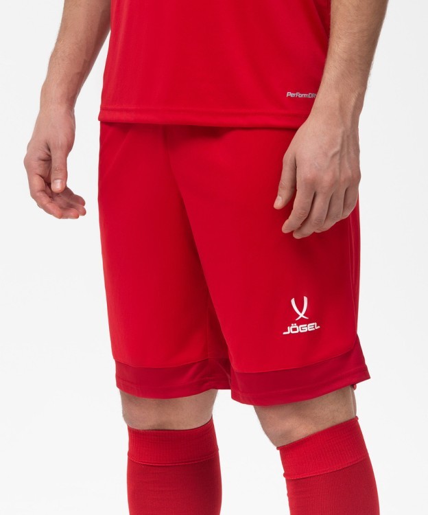 Шорты игровые JÖGEL DIVISION PerFormDRY Union Shorts, красный/темно-красный/белый (2101137) Шорты игровые JÖGEL DIVISION PerFormDRY Union Shorts, красный/темно-красный/белый (2101137)