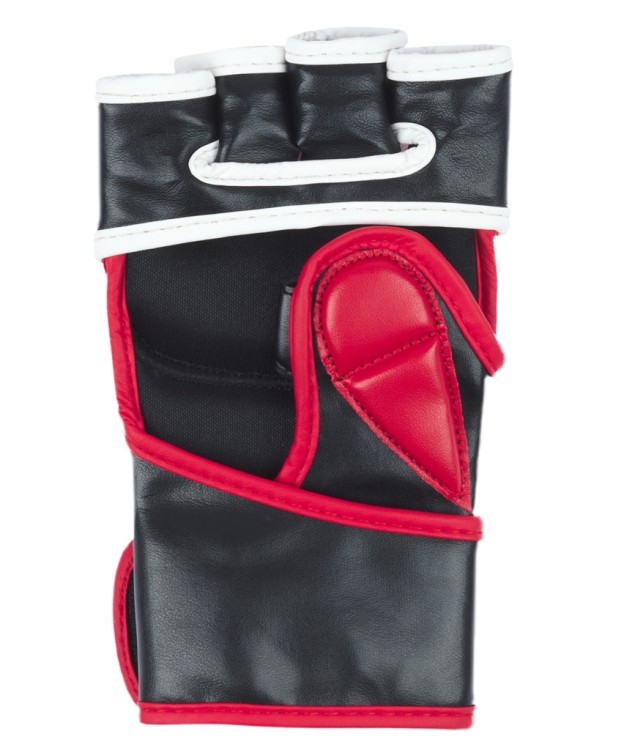 Перчатки для MMA FALCON, ПУ, красный, S (1743523) Перчатки для MMA FALCON, ПУ, красный, S (1743523)