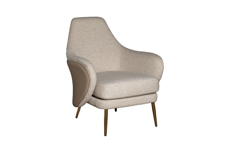 Кресло Selvino иск.мех / экокожа 77*82*92см (TT-00015266)