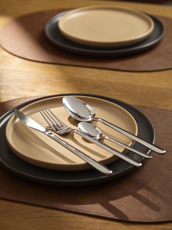 Набор столовых приборов pure, серебристые глянцевые, 24 пред. (79993)