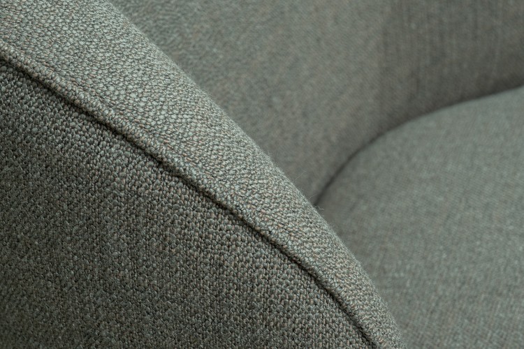 Кресло Capri Basic, рогожка т.серый Norton Graphite 80*90*82см (TT-00016877)