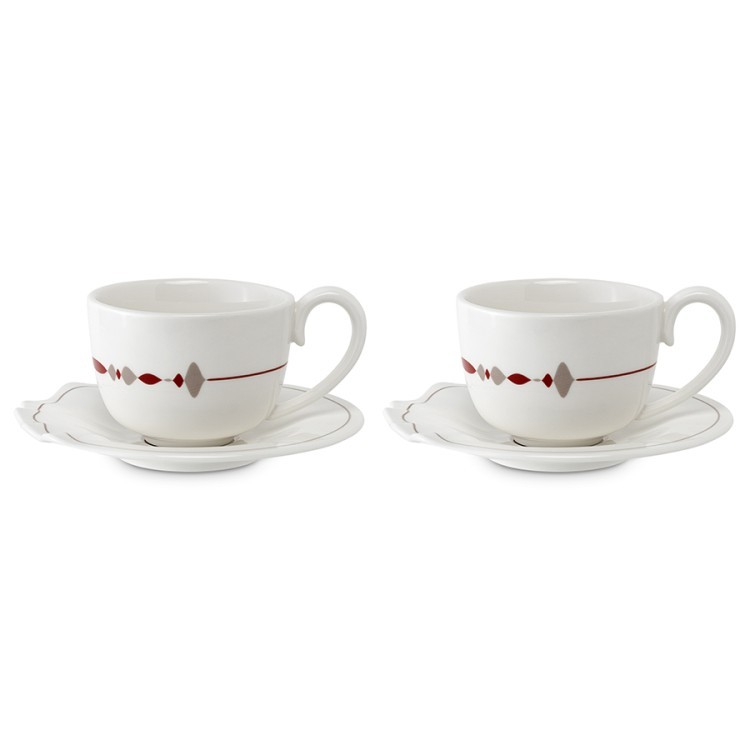 Набор из двух чайных пар из коллекции canto, 240 мл (80121)