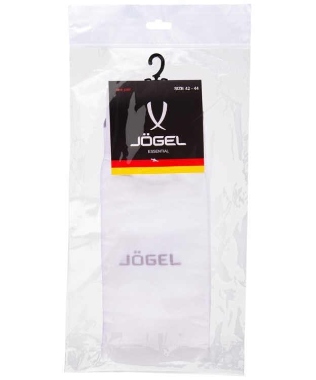 Гетры футбольные Essential JA-006, белый/серый (623465) Гетры футбольные Essential JA-006, белый/серый (623465)