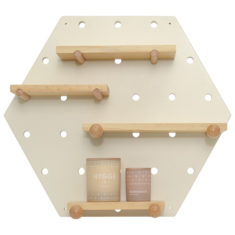 Пегборд shely, 43х50 см, белый (74821)