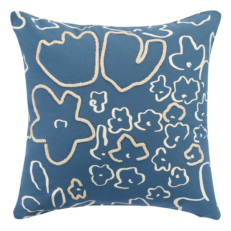 Чехол на подушку Незабудки из коллекции ethnic, 45х45 см (80218)