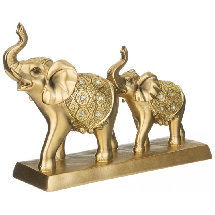 Фигурка декоративная "слоны" 30,4*9,9*21 см Lefard (146-1784)
