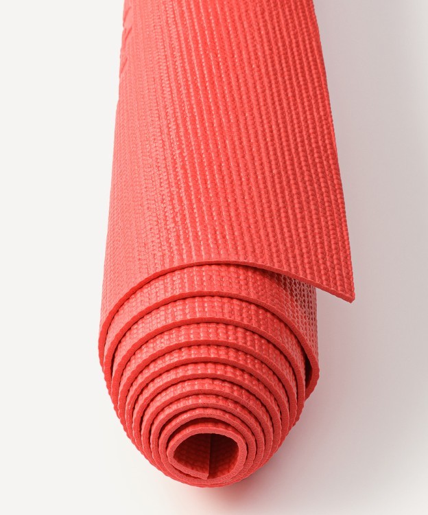 Коврик для йоги и фитнеса FM-101, PVC, 183x61x0,3 см, красный (2104793) Коврик для йоги и фитнеса FM-101, PVC, 183x61x0,3 см, красный (2104793)