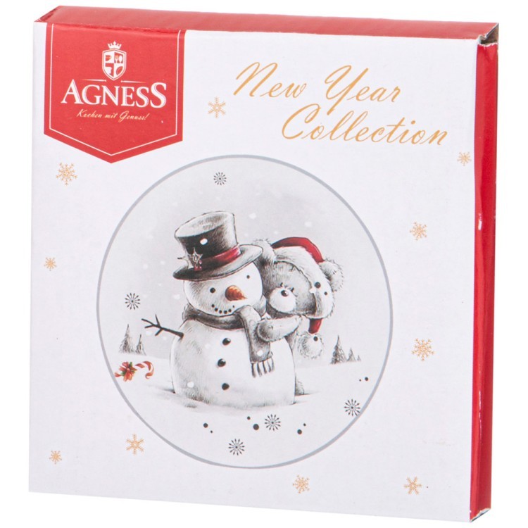 Подставка agness “с новым годом!" 11 см Agness (358-2128)