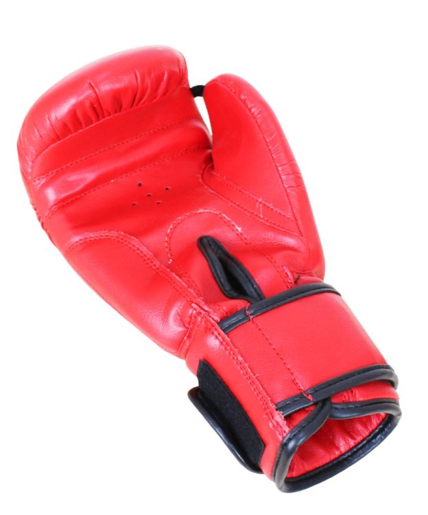 Перчатки боксерские Basic, 8 oz, к/з, красный (778681)