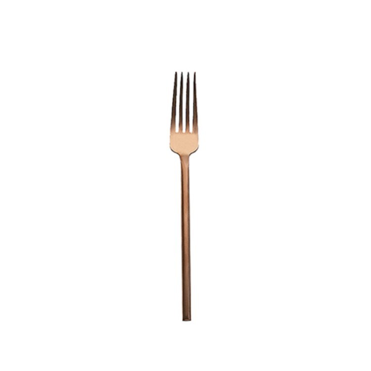 Вилка десертная 158200513170000007, нержавеющая сталь 18/10, CBT+PVD, copper, HERDMAR