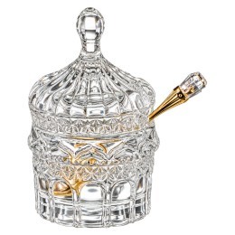 Икорница с ложкой 125 мл. 7,5*7,5 см. высота=12 см. коллекция "muza" Lefard (355-210-11)