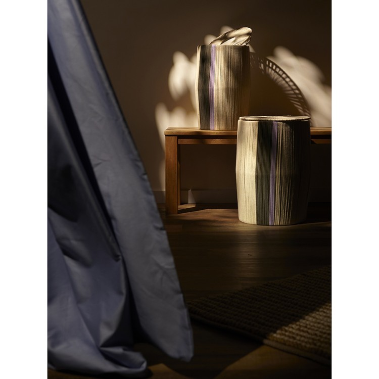 Корзина плетеная conga grey из коллекции ethnic, размер l (77208)