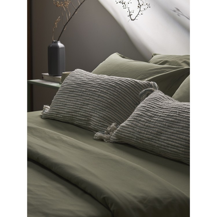 Чехол на подушку мятного цвета clouds из коллекции ethnic, 35х60 см (76147) Чехол на подушку мятного цвета clouds из коллекции ethnic, 35х60 см (76147)