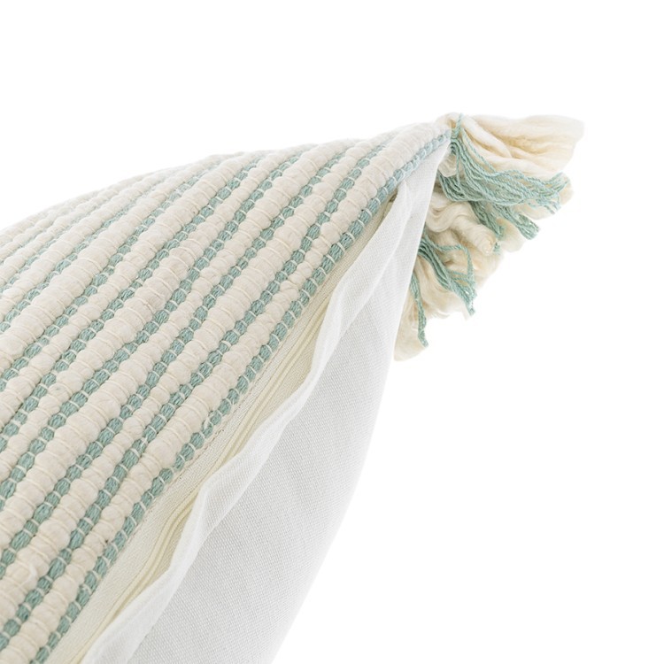 Чехол на подушку мятного цвета clouds из коллекции ethnic, 35х60 см (76147) Чехол на подушку мятного цвета clouds из коллекции ethnic, 35х60 см (76147)