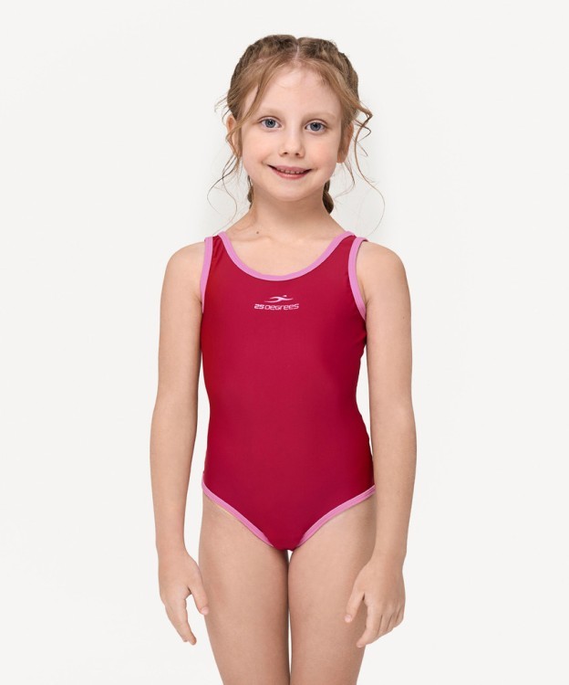 Купальник для плавания 25DEGREES Edge Raspberry/Lilac, полиамид, детский (2105158)
