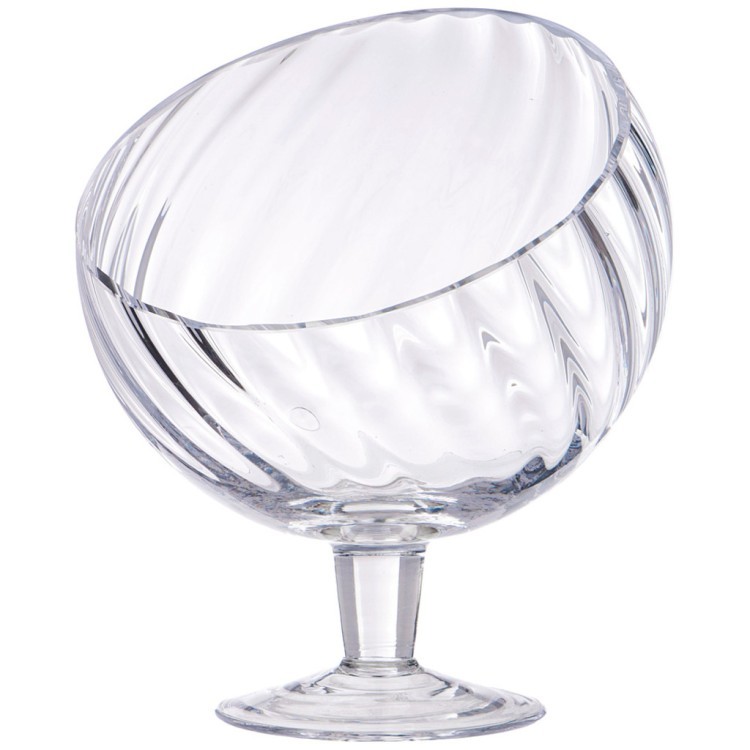 Блюдо на ножке, 14,5x22 см Alegre Glass (337-138)