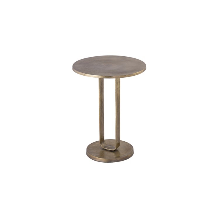 Стол приставной 27009-57, 44, металл, Vintage brass, ROOMERS FURNITURE