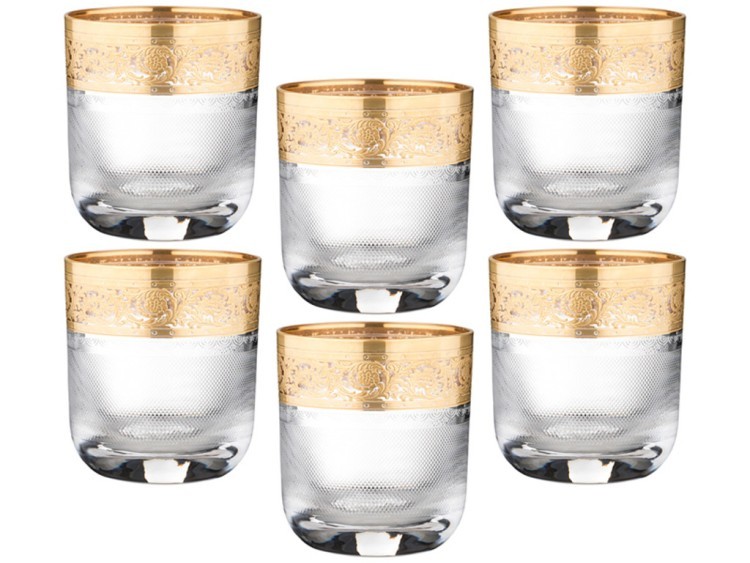 Набор стаканов для виски из 6 шт. "классико" 300 мл.высота=10 см. Ryszard Mustwito (666-048) 