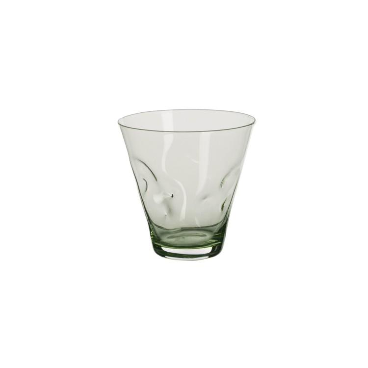 Стакан LR223-ZKG, ручная работа/стекло, green, ROOMERS TABLEWARE
