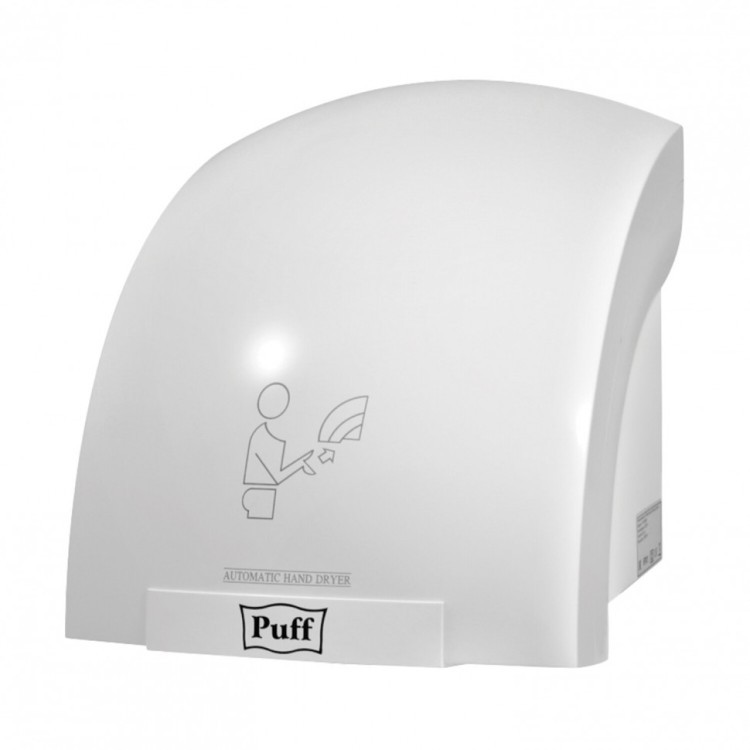 Сушилка для рук PUFF-8820 2000 Вт пластик белая 1401308 600797 (1) (94755)