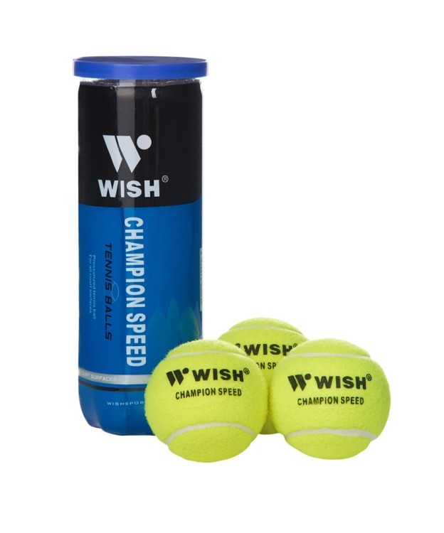Мяч для большого тенниса WISH Champion Speed 610, 3 шт. (2107942) Мяч для большого тенниса WISH Champion Speed 610, 3 шт. (2107942)