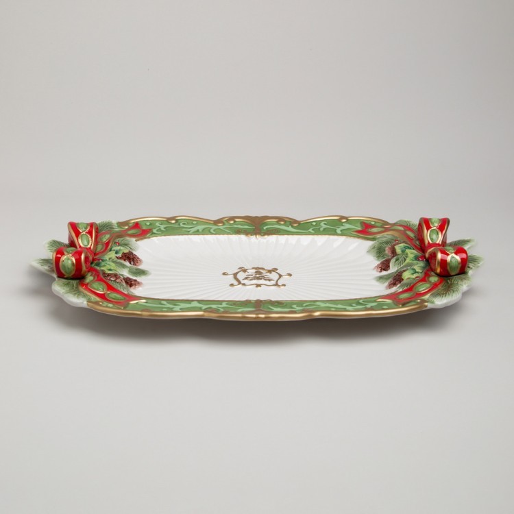 Блюдо lefard "шишки" прямоугольное 47*29*6 см Lefard (59-721)