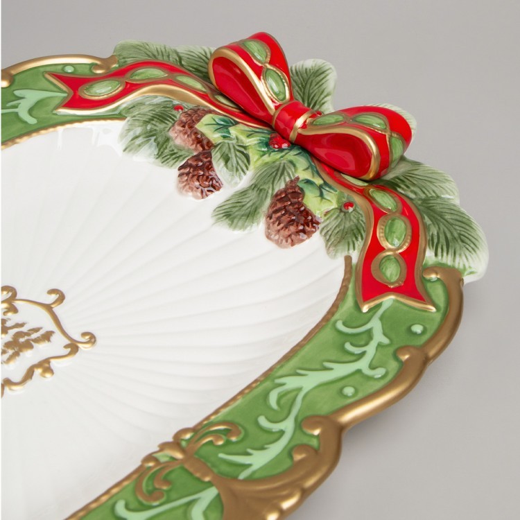 Блюдо lefard "шишки" прямоугольное 47*29*6 см Lefard (59-721)