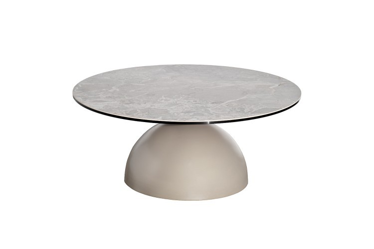 Стол журнальный, керамика Augustus Gray d90*39см (TT-00015700)