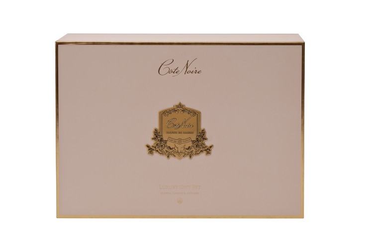 Набор подарочный Charente rose - диффузор 90мл, роза искусств., спрей 2*5мл, свеча 75гр (TT-00016000)